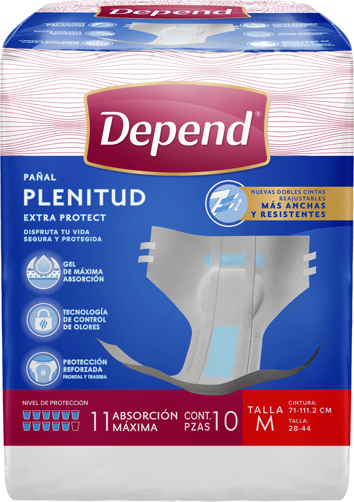 Depend PAÑAL PARA ADULTO Pañal Depend® Plenitud Extra Protect